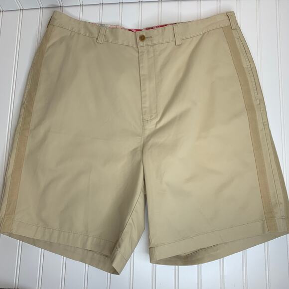 Tommy Hilfiger Tan Shorts Sz 38 May Class Style - Picture 1 of 5